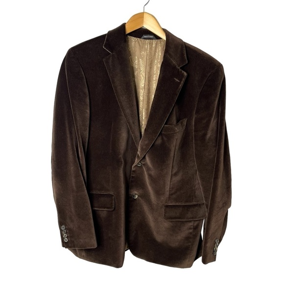 Boss Magelli2 Corduroy Blazer Brown Size 46R Sport Coat